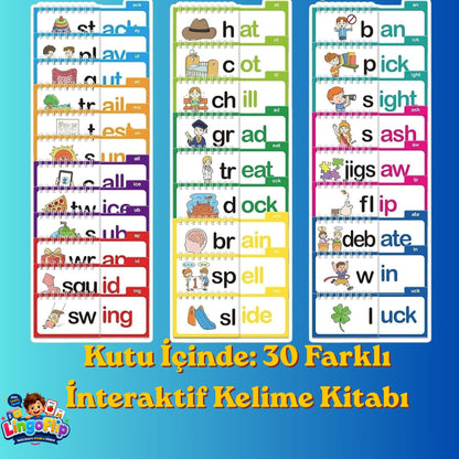 LingоFlip — Çocuklar İçin İngilizce Okuma Seti
